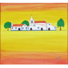 Quadro de aldeia alentejana